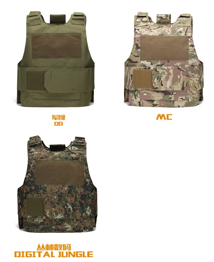 Gilet Tactique Modulable – Disponible en Plusieurs Couleurs Tactiques