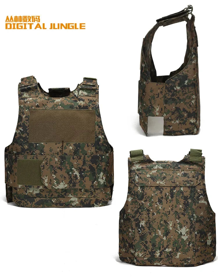 Gilet Tactique Modulable – Disponible en Plusieurs Couleurs Tactiques