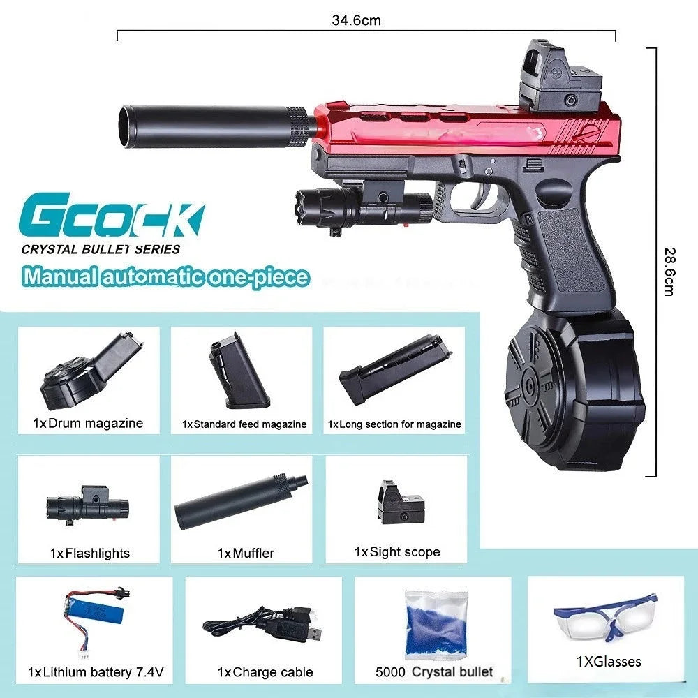 Glock 17 à Boule de Gel