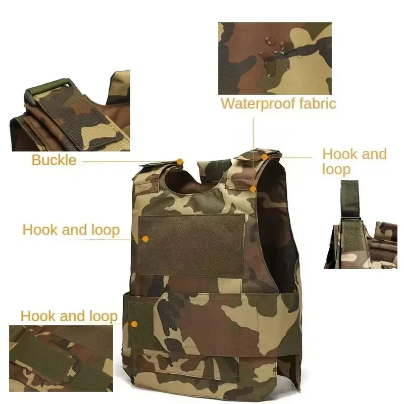 Gilet Tactique Modulable – Disponible en Plusieurs Couleurs Tactiques