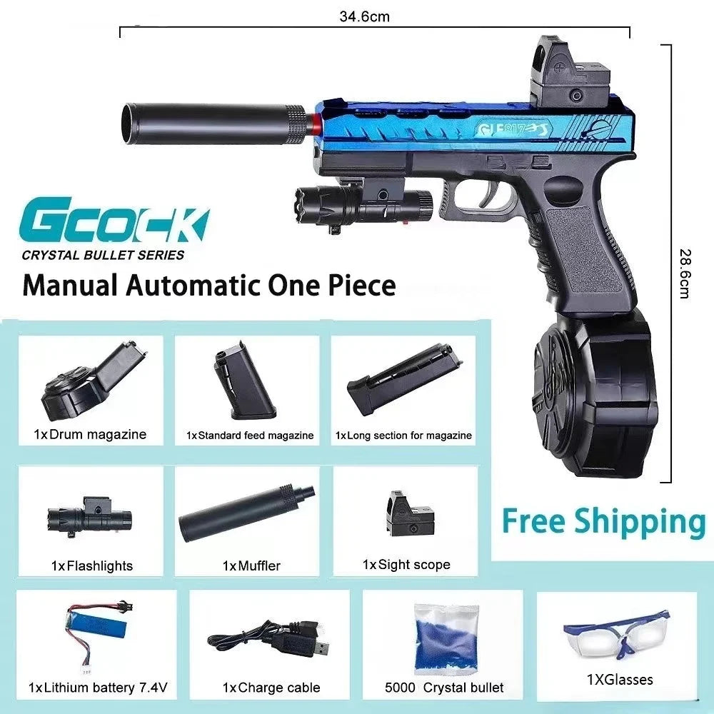Glock 17 à Boule de Gel
