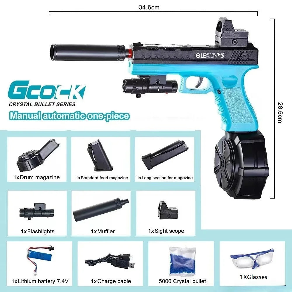 Glock 17 à Boule de Gel