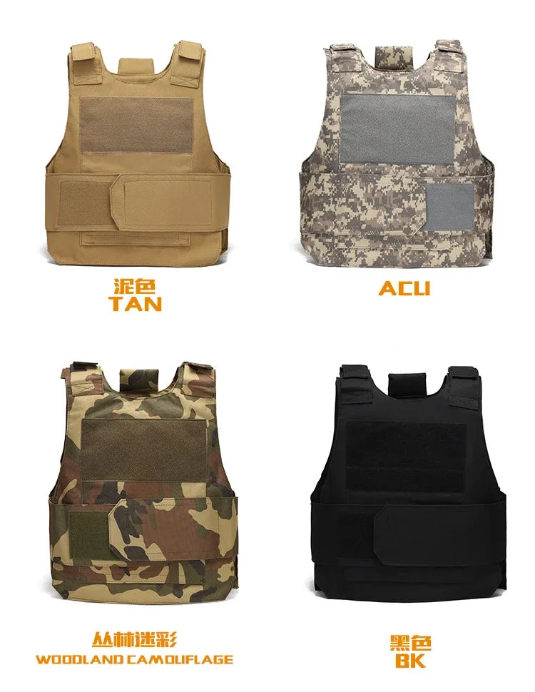 Gilet Tactique Modulable – Disponible en Plusieurs Couleurs Tactiques