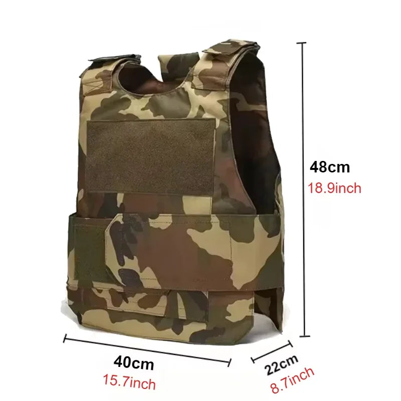 Gilet Tactique Modulable – Disponible en Plusieurs Couleurs Tactiques