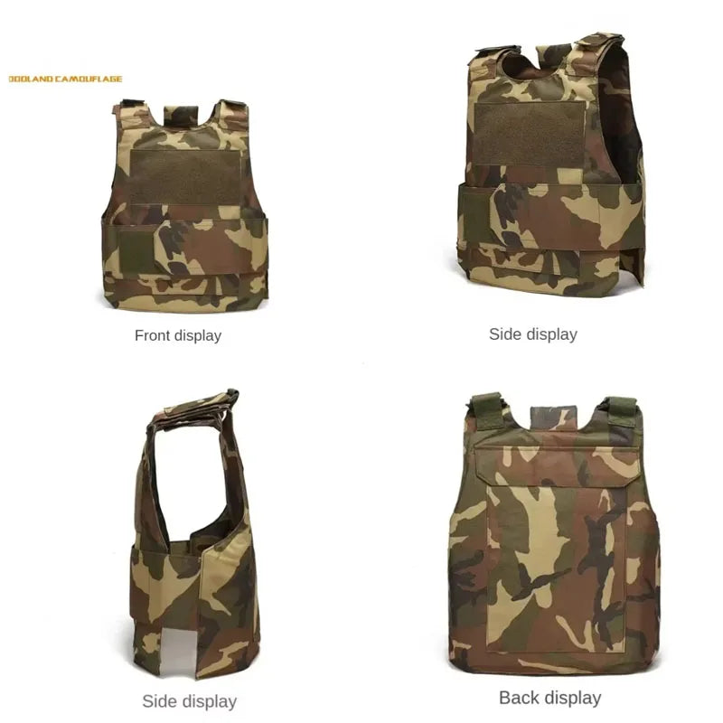 Gilet Tactique Modulable – Disponible en Plusieurs Couleurs Tactiques