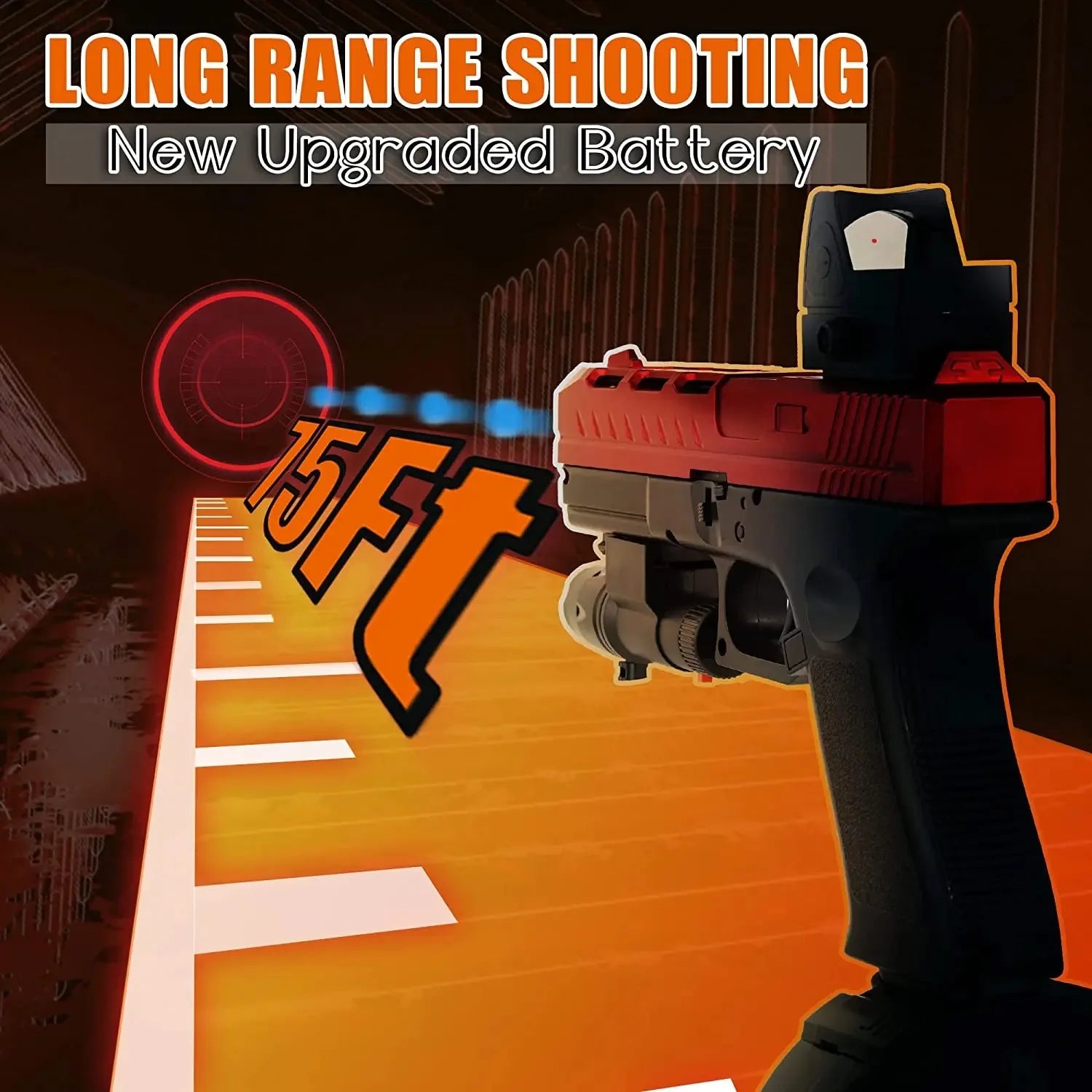 Glock 17 à Boule de Gel